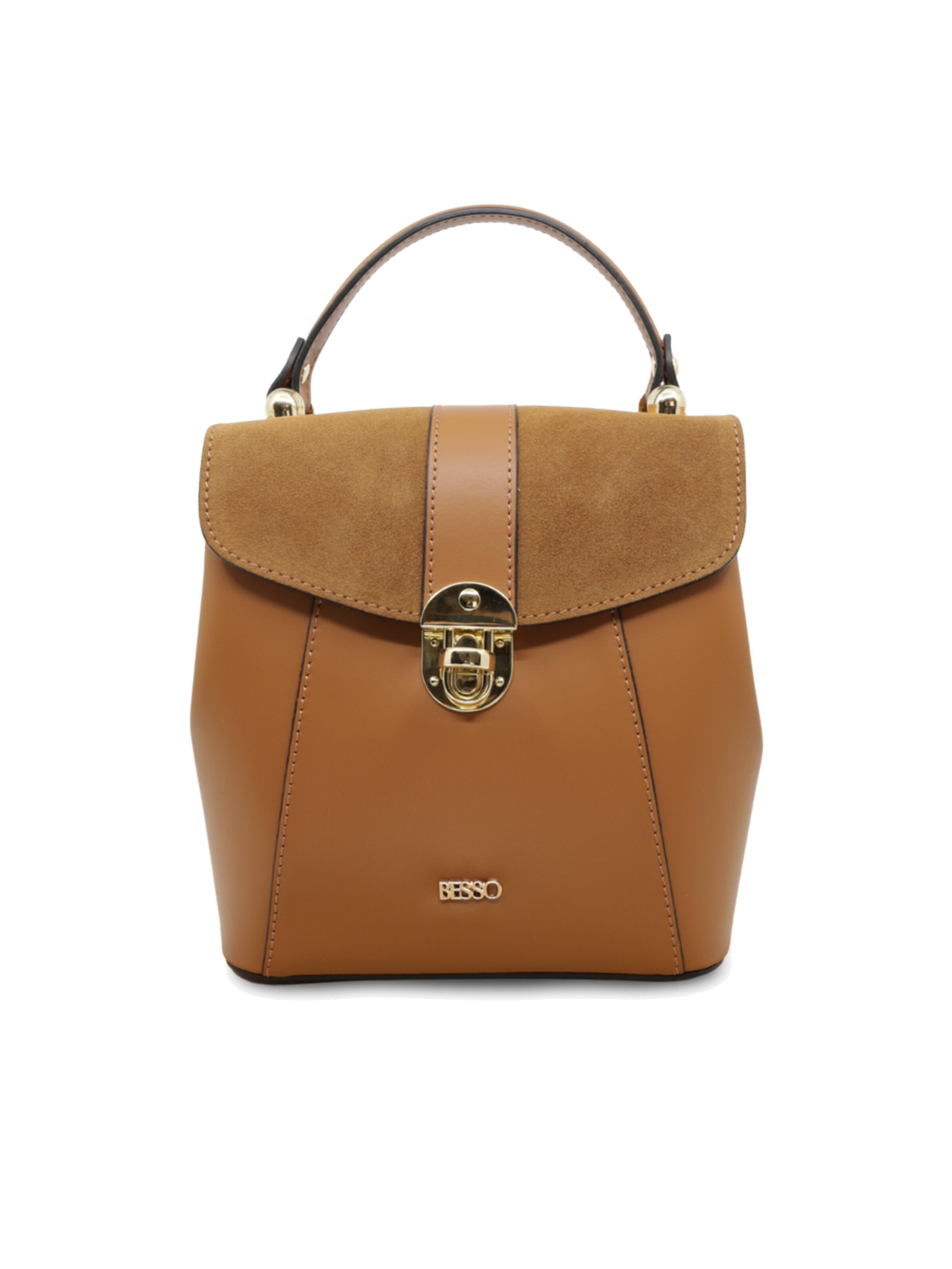 BESSO Handbag 'Stile in Citta' in Brown