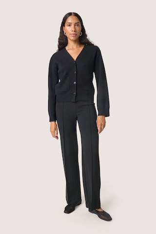 Cardigan 'SLCalisa' SOAKED IN LUXURY en noir