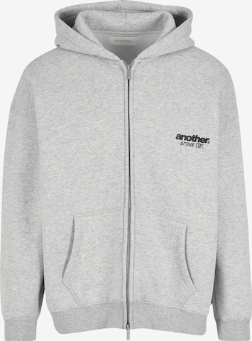 Another Cotton Lab - Casaco em moletão 'Almost Home' em cinzento: frente