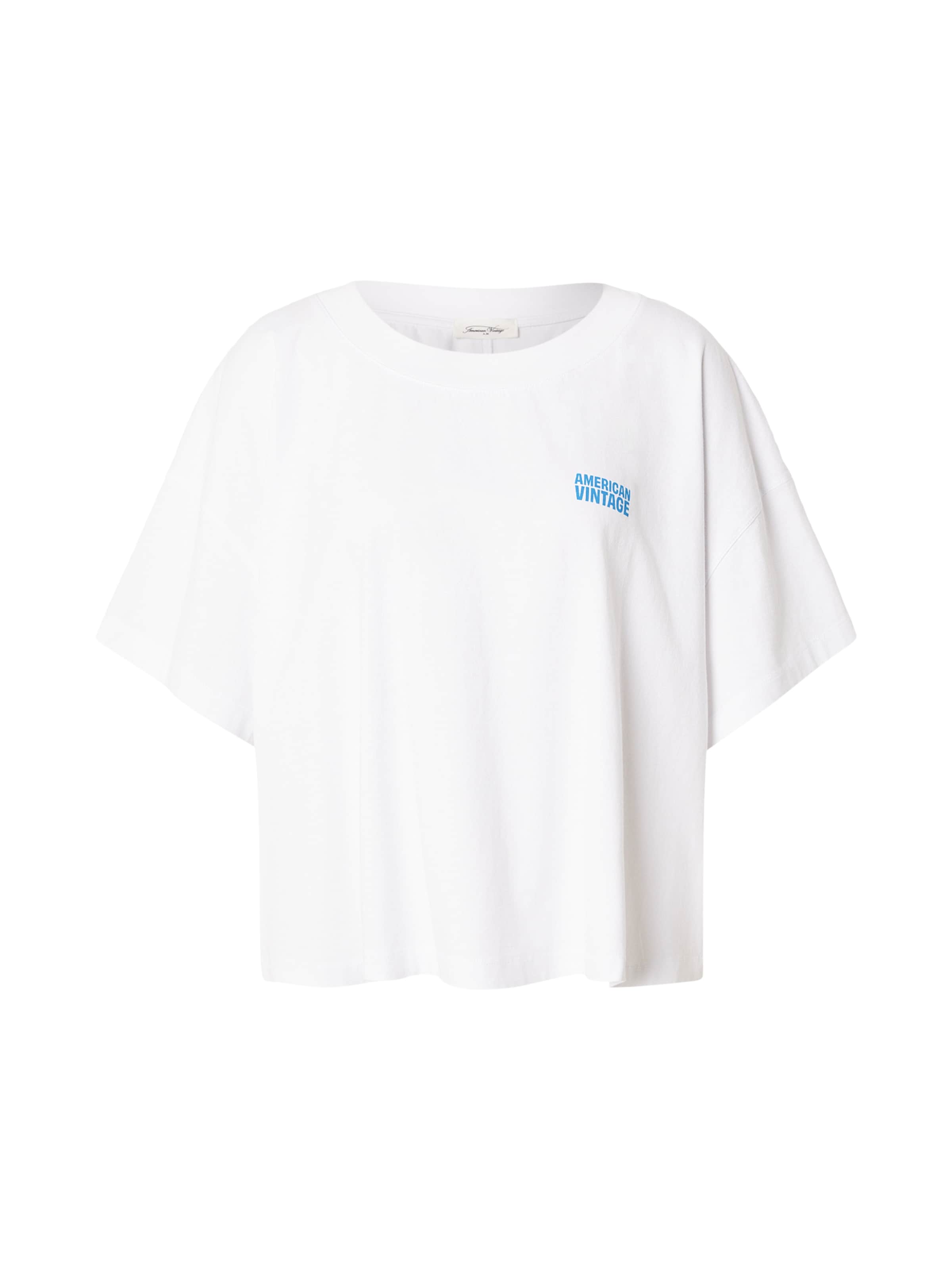 T-shirt oversize 'GIXY' AMERICAN VINTAGE en blanc : devant
