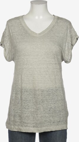 120% Lino Top & Shirt in S in Grey: front
