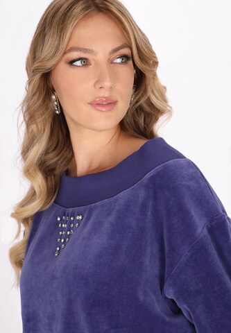 faina Свитшот 'Fashion Look' в Синий
