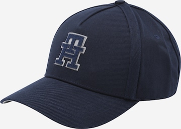 TOMMY HILFIGER - Gorra en azul: frente