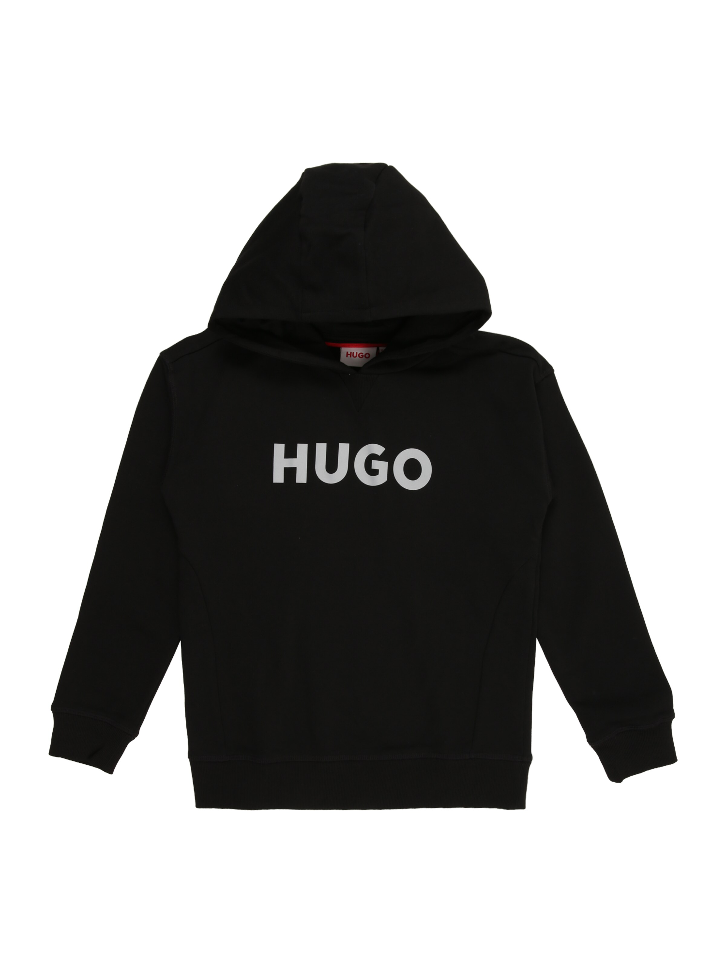 HUGO - Sudadera en negro: frente