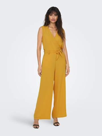 ONLY Jumpsuit in Yellow: front