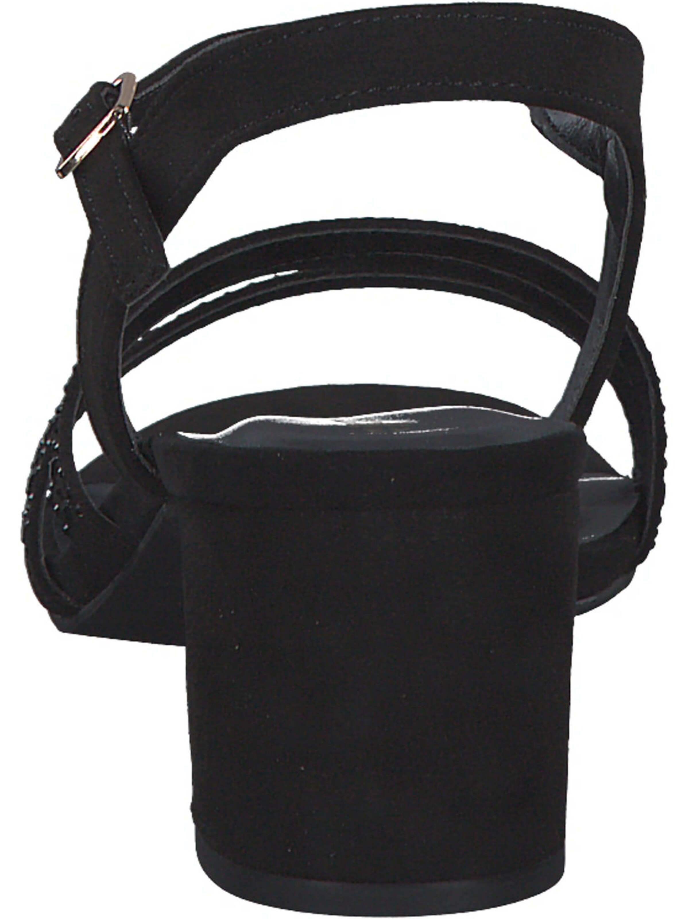 Idana Strap Sandals in Black