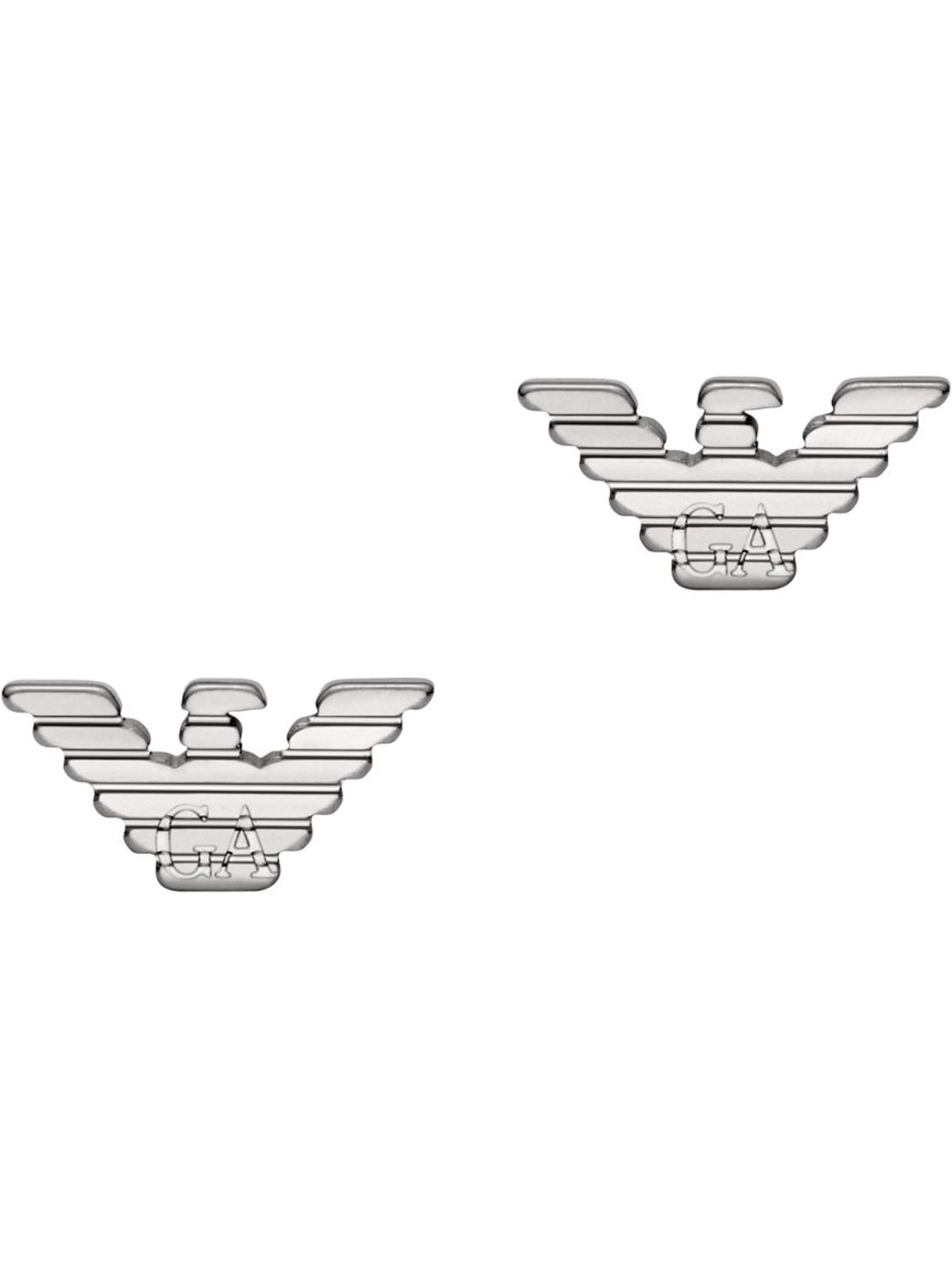 Emporio Armani Earrings in Silver: front