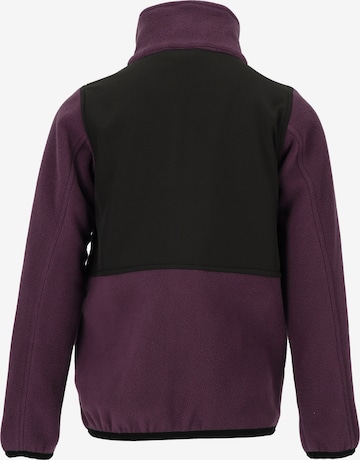 ZigZag Fleece Jacket 'Carson' in Purple