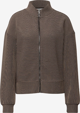 Giacca di felpa di STREET ONE in marrone: frontale