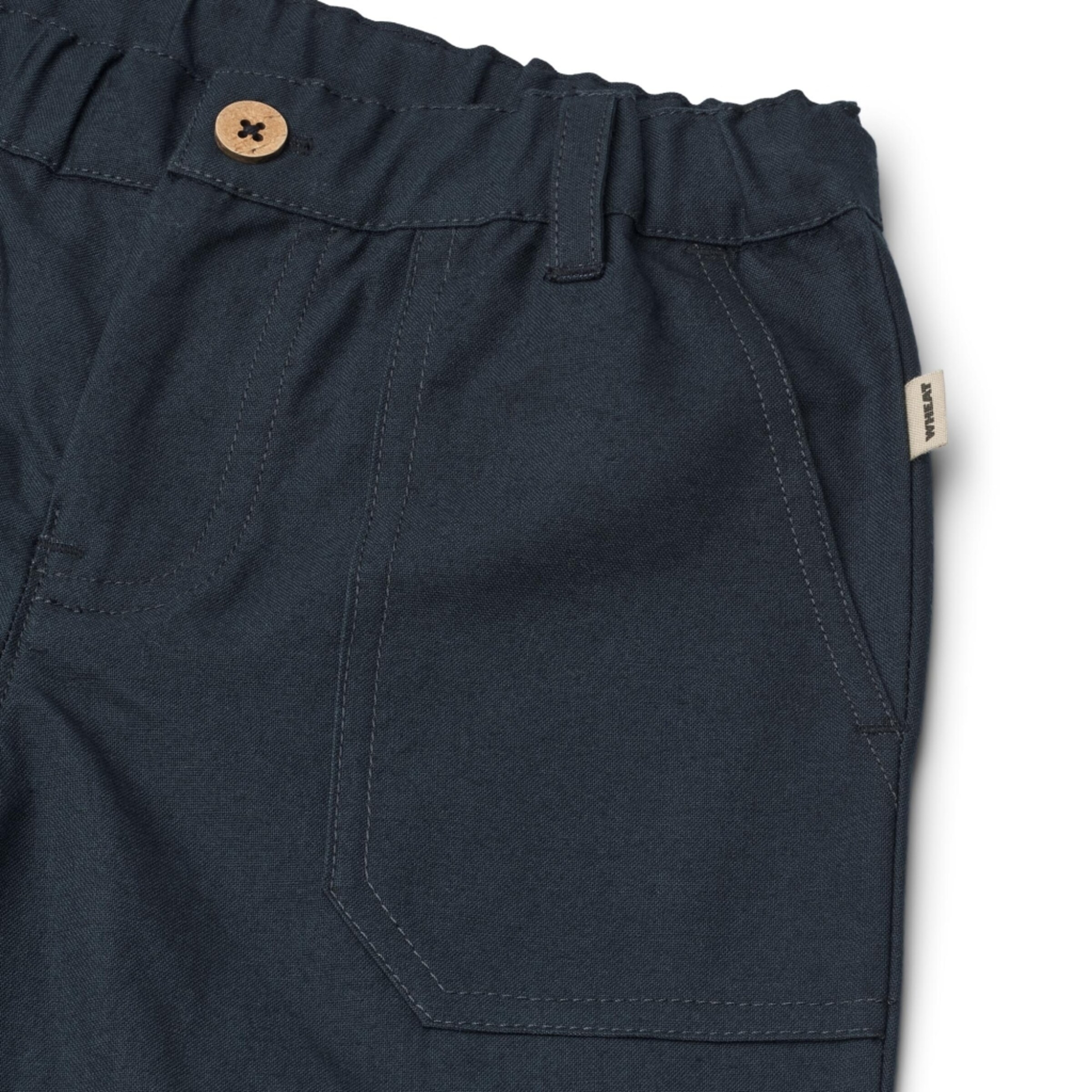WHEAT Regular Pants in Blue