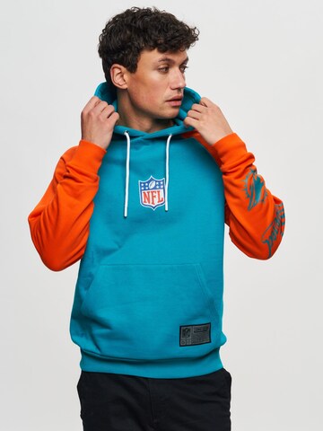 Recovered Sweatshirt 'Dolphins Eastern' in Blue