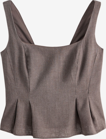 Haut Next en marron : devant