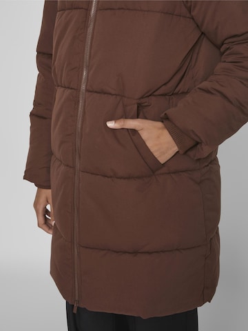 VILA Winter Coat in Brown