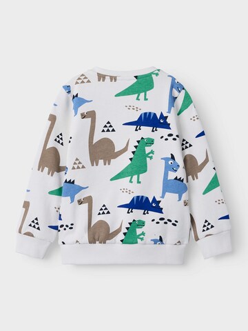 Sweat 'NMMPOKE' NAME IT en blanc