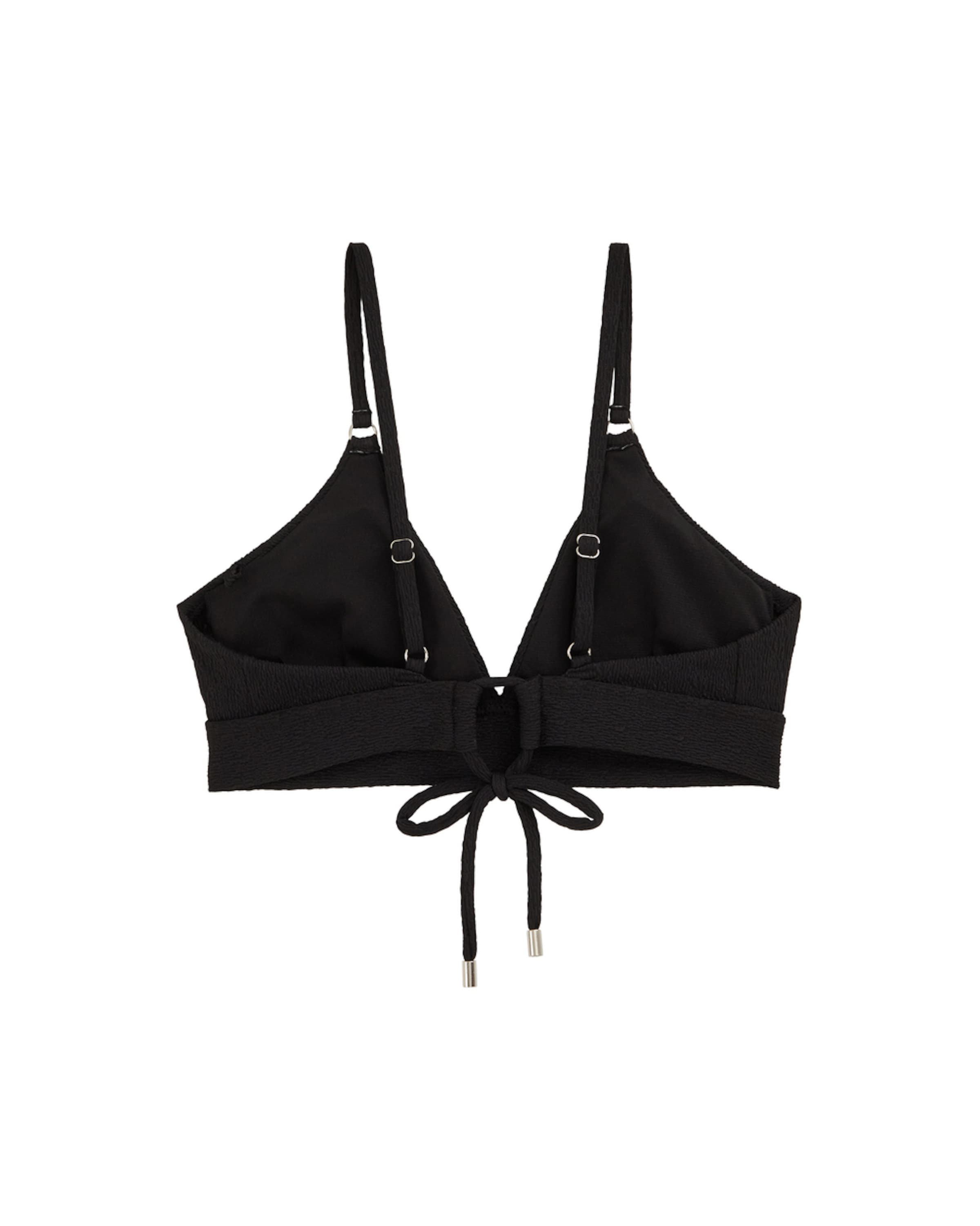 WE Fashion Háromszög Bikini felső - fekete