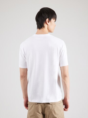 JACK & JONES Футболка 'JORFREDERIKSBERG MARGATE' в Белый