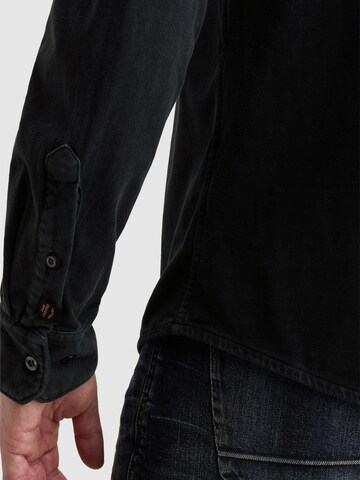 PME Legend Regular fit Skjorta 'Shirt with garment-dye wash and chest pocket' i blå