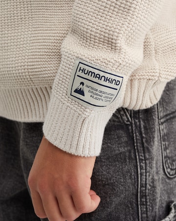 WE Fashion Свитер в Бежевый