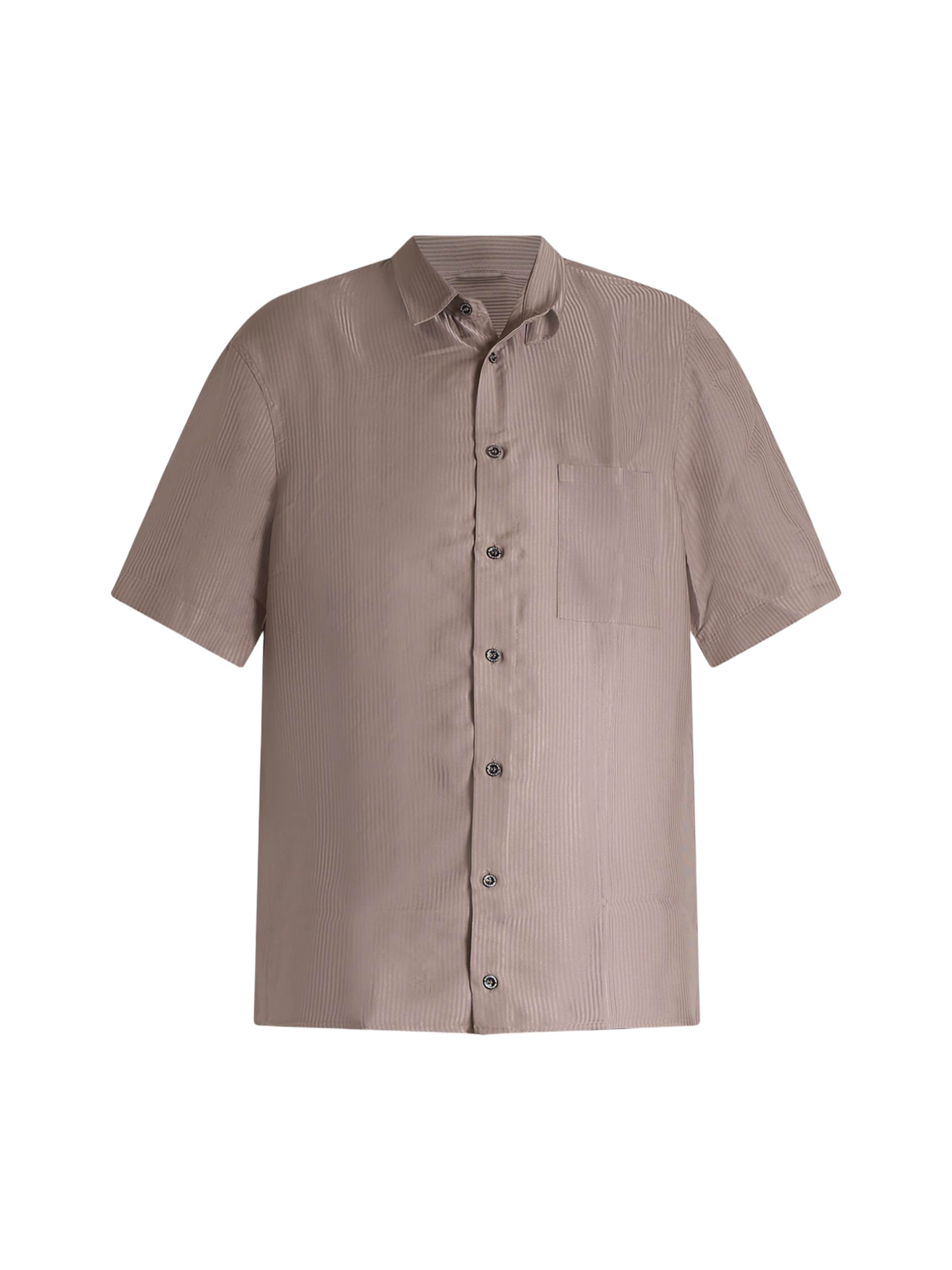 PATRIZIA PEPE Regular Fit Hemden in Grau: Vorderseite