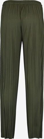 Hailys - Perna larga Calças 'Fa44biola' em verde