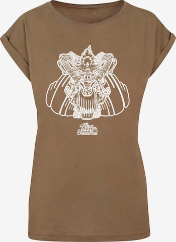 T-shirt 'Thin Lizzy - Rocker' Merchcode en marron : devant
