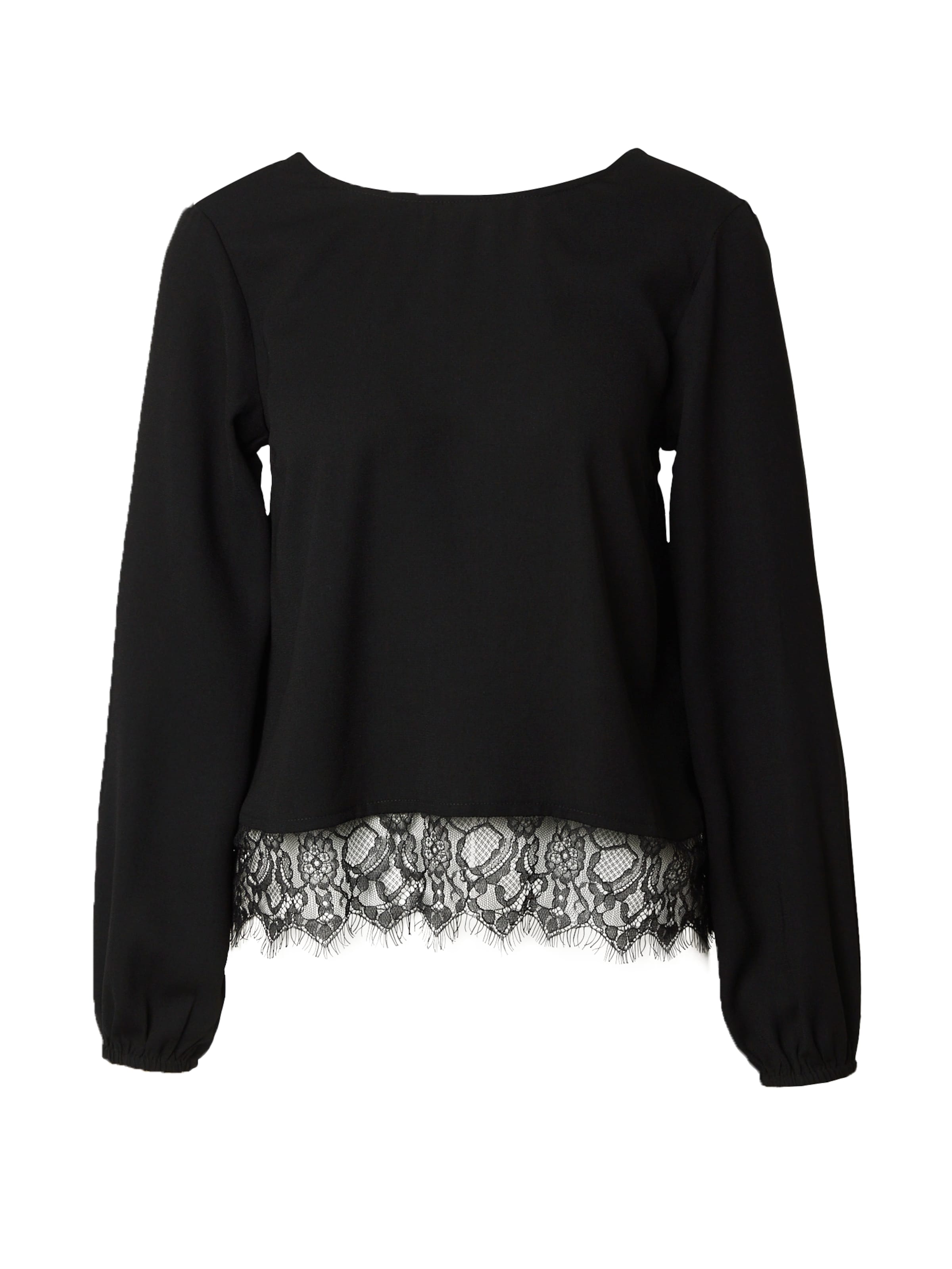 melns ABOUT YOU T-Krekls 'Cara': no priekšpuses