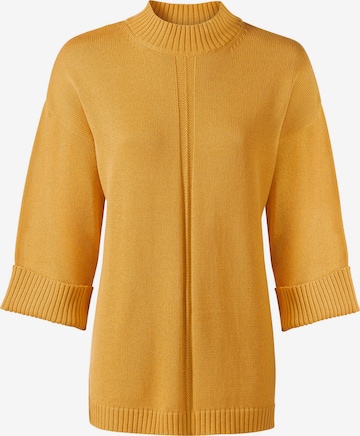 Pull-over heine en jaune : devant