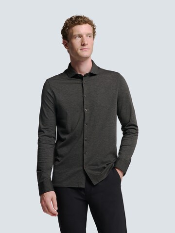 No Excess Regular fit Button Up Shirt in Grey: front