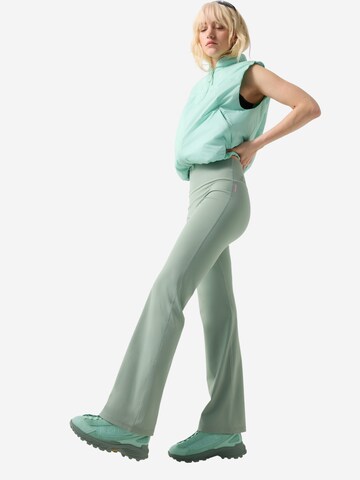 Bogner Fire + Ice Flared Leggings 'Lathi' in Grün