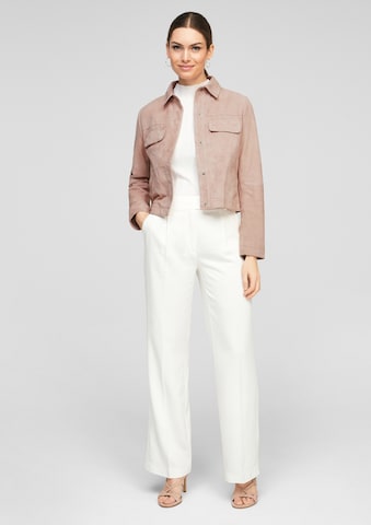 s.Oliver BLACK LABEL Between-Season Jacket in Pink