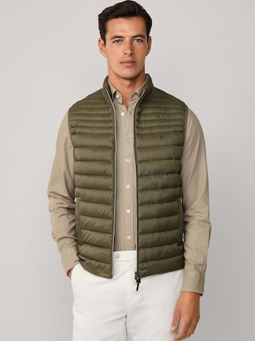 Hackett London Weste in Grün: Vorderseite