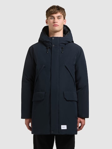 khujo Winterparka 'Figaro2' in Blauw: voorkant