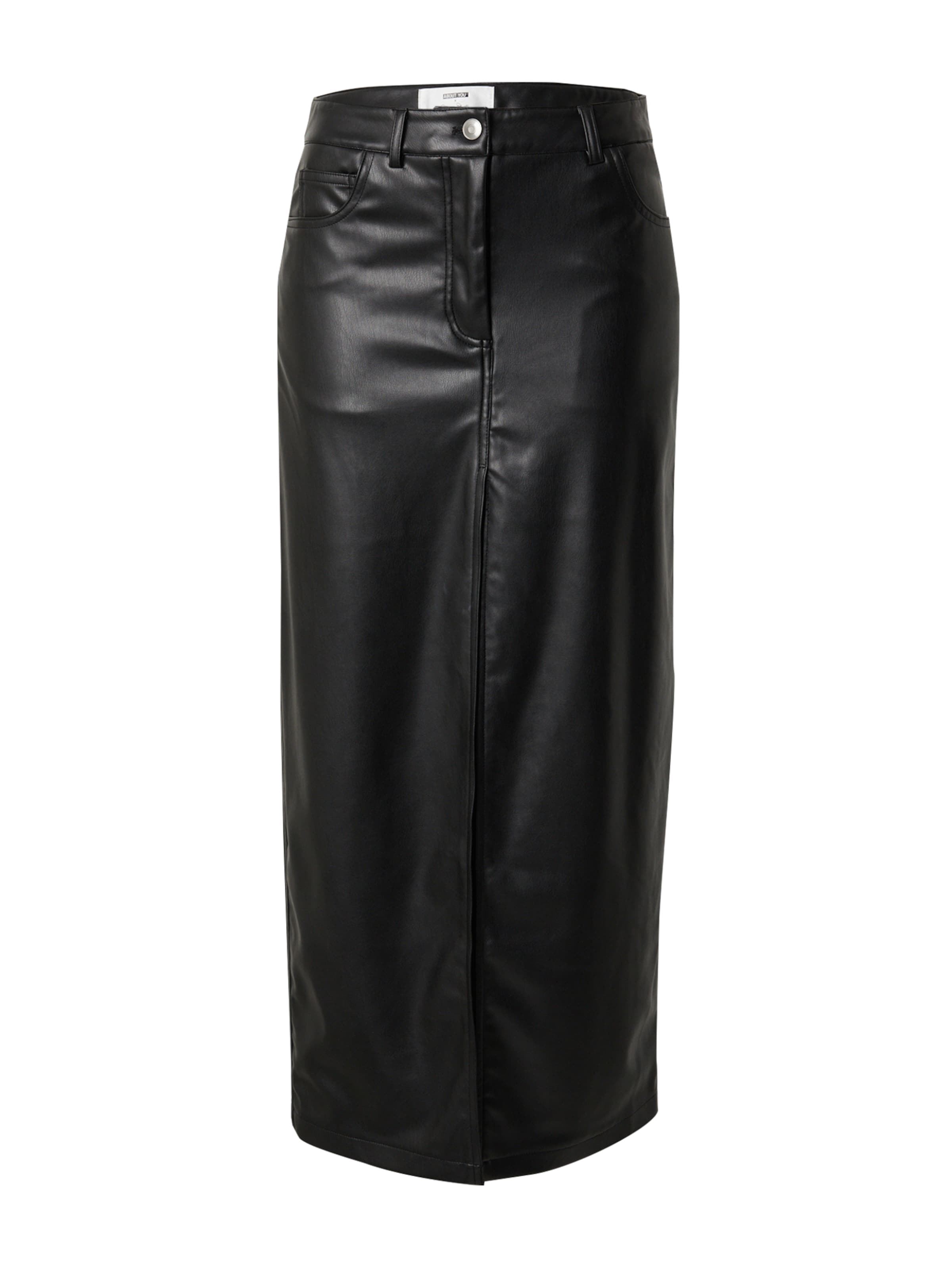 ABOUT YOU x Chiara Biasi Φούστα 'Marcella' σε μαύρο: μπροστά