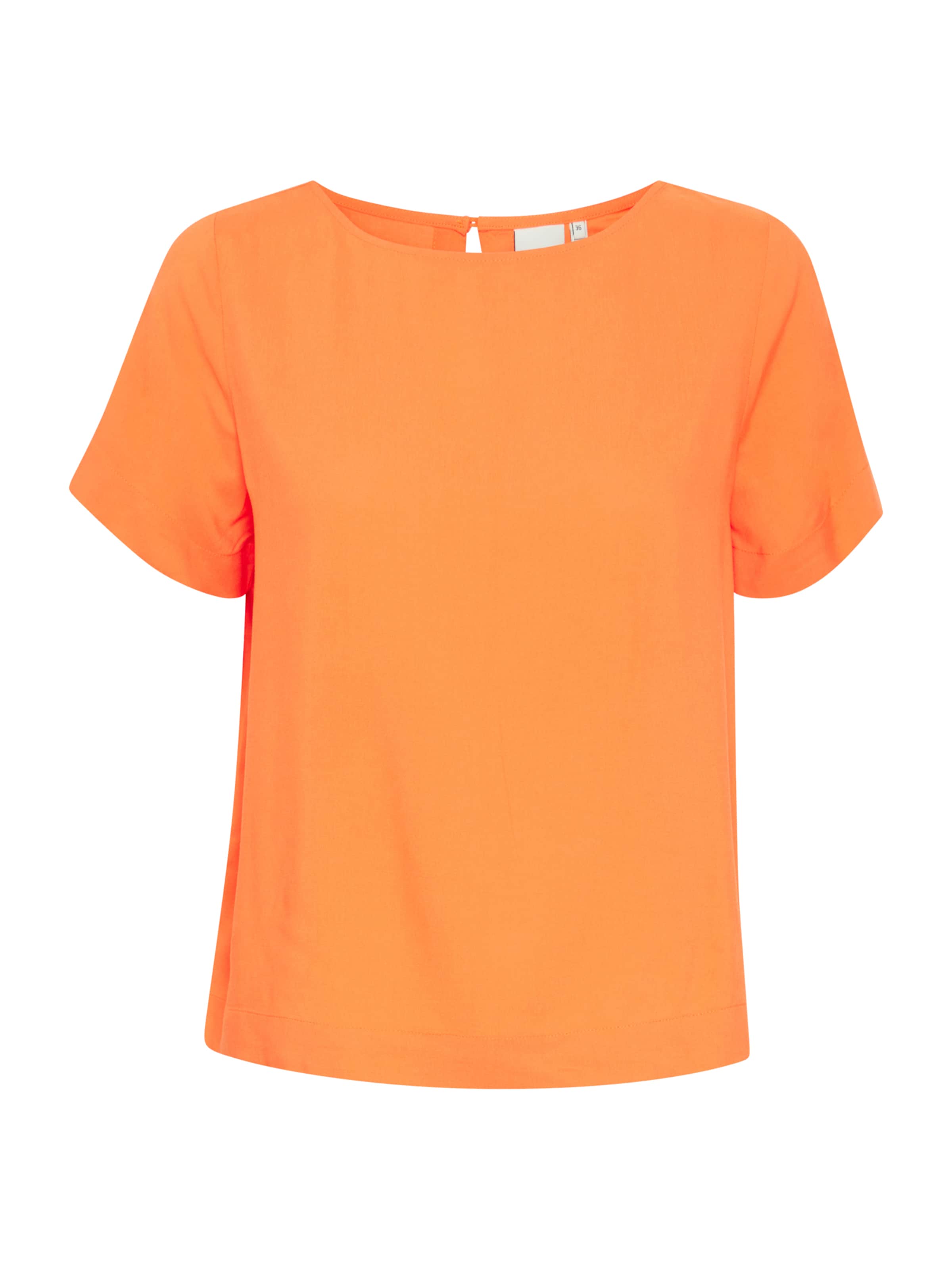 ICHI Μπλουζάκι 'Main' σε πορτοκαλί: μπροστά