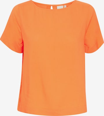 Bluză 'Main' de la ICHI pe portocaliu: față