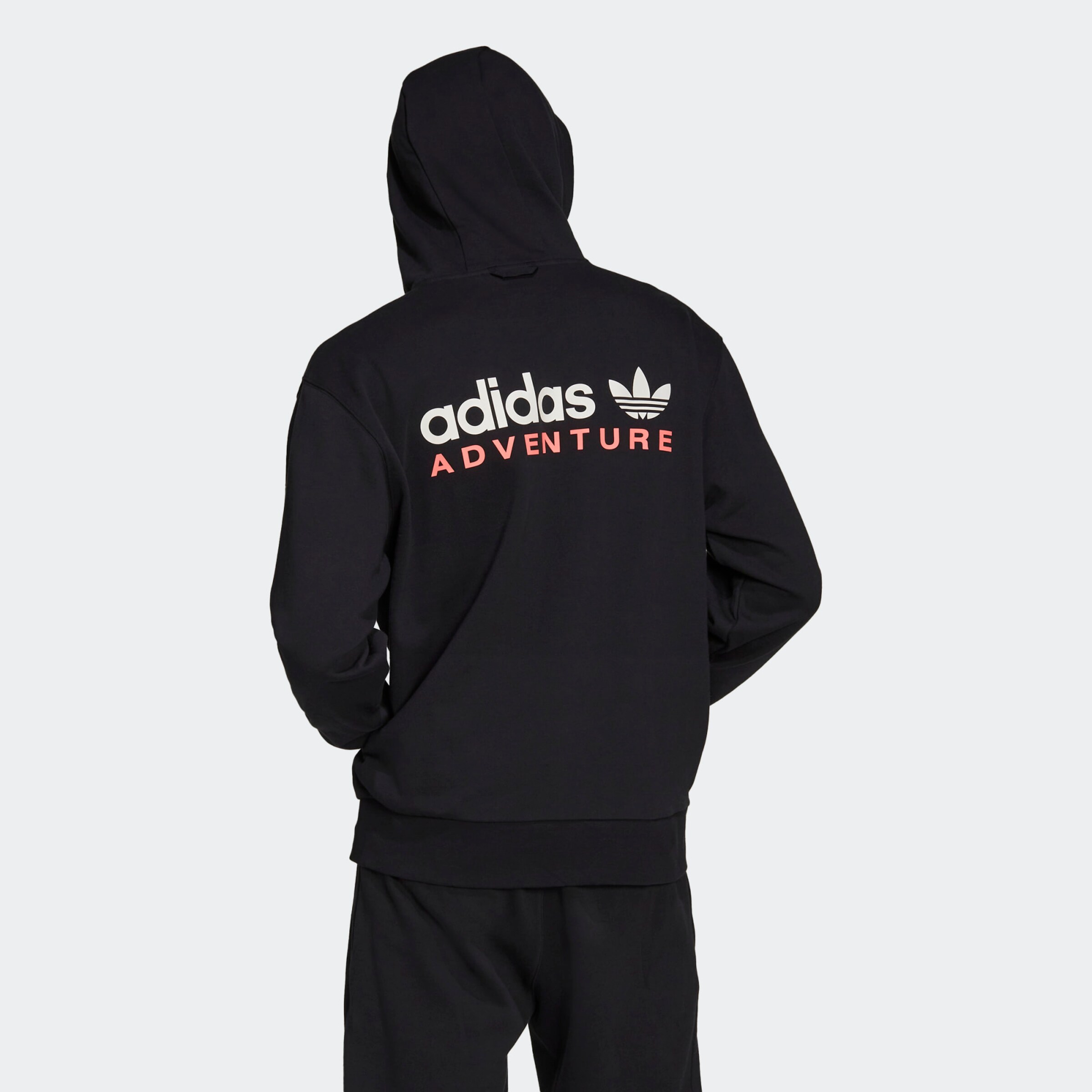 Männer Sweat ADIDAS ORIGINALS Sweatshirt 'Adventure' in Schwarz - QK03281 Männer Sweat ADIDAS ORIGINALS Sweatshirt 'Adventure' in Schwarz - QK03281