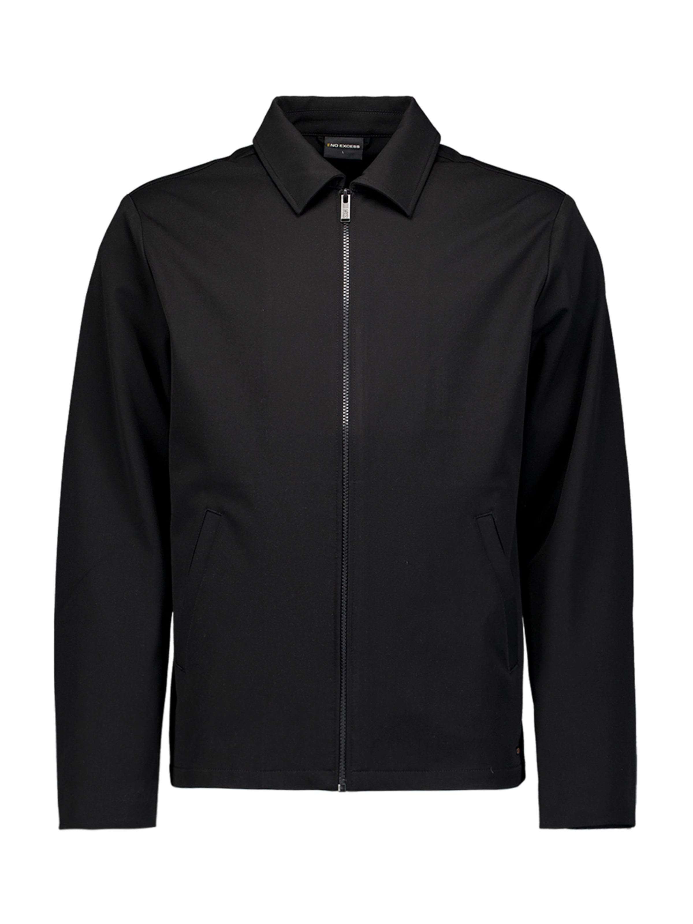 Veste mi-saison No Excess en noir : devant