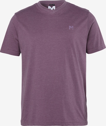 Men Plus Shirt in Purple: front