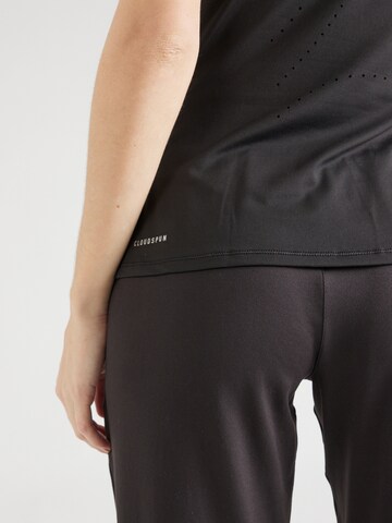 PUMA Sporttop 'CLOUDSPUN' in Schwarz