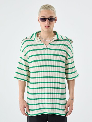 VAMOS CLO T-shirt 'Mineral Wells' i grön: framsida