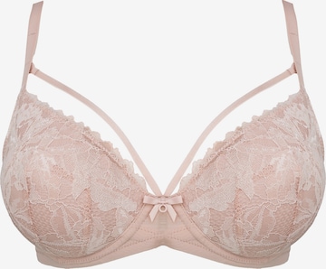 Soutien-gorge 'Vienna Strappy' SugarShape en rose : devant