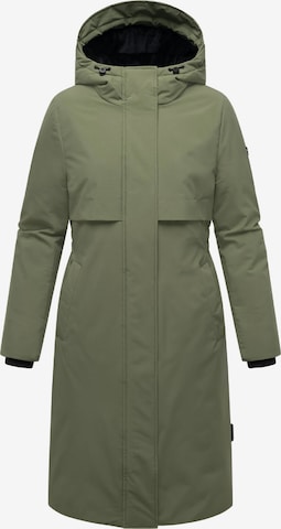 NAVAHOOZimski kaput 'Eismelodie 14' - zelena boja: prednji dio