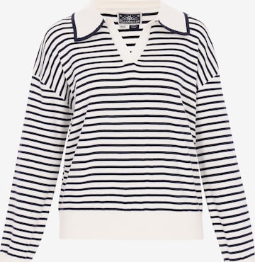Pullover di DreiMaster Maritim in nero: frontale