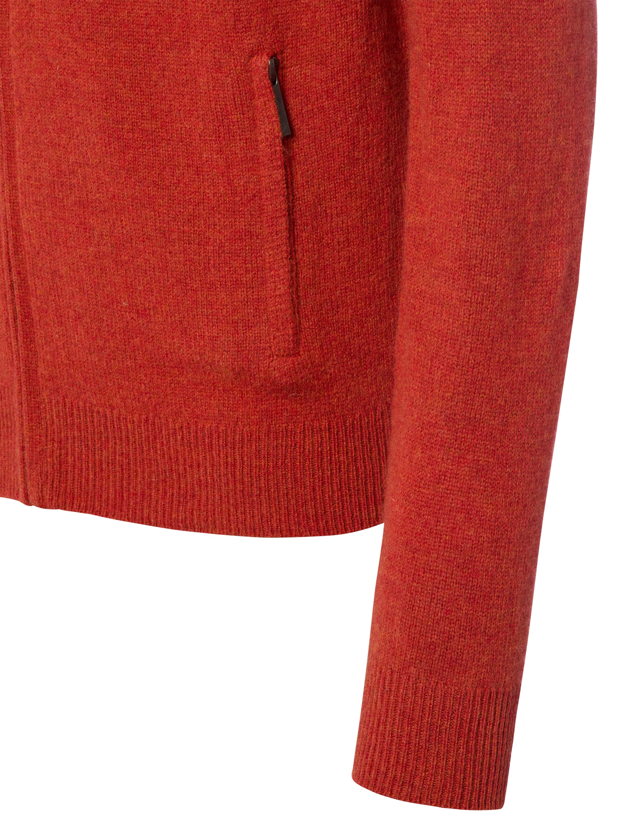 Andrew James Knit Cardigan in Red