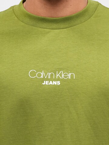 Calvin Klein Jeans Tričko - Zelená
