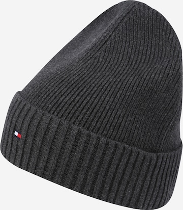 TOMMY HILFIGER Beanie in Grey: front