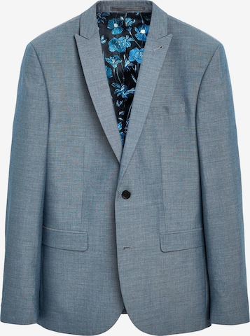 Coupe slim Veste de costume Next en bleu : devant