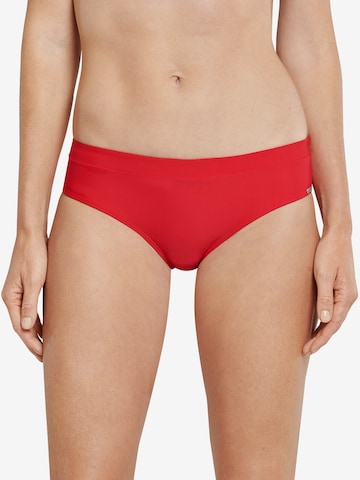 SCHIESSER Bikini-Hose 'Aqua Mix & Match Nautical' in Rot