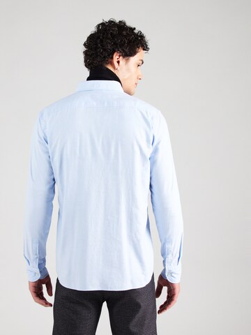 BOSS Regular fit Overhemd 'C-HAL-BD-C1-223' in Blauw