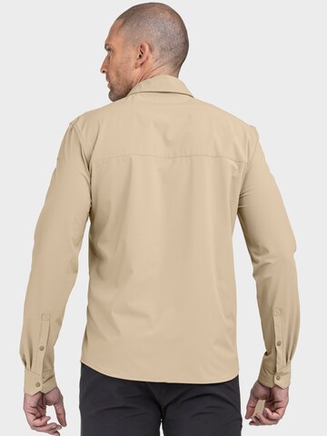 Schöffel Regular Fit Hemd 'Dunajec' in Beige